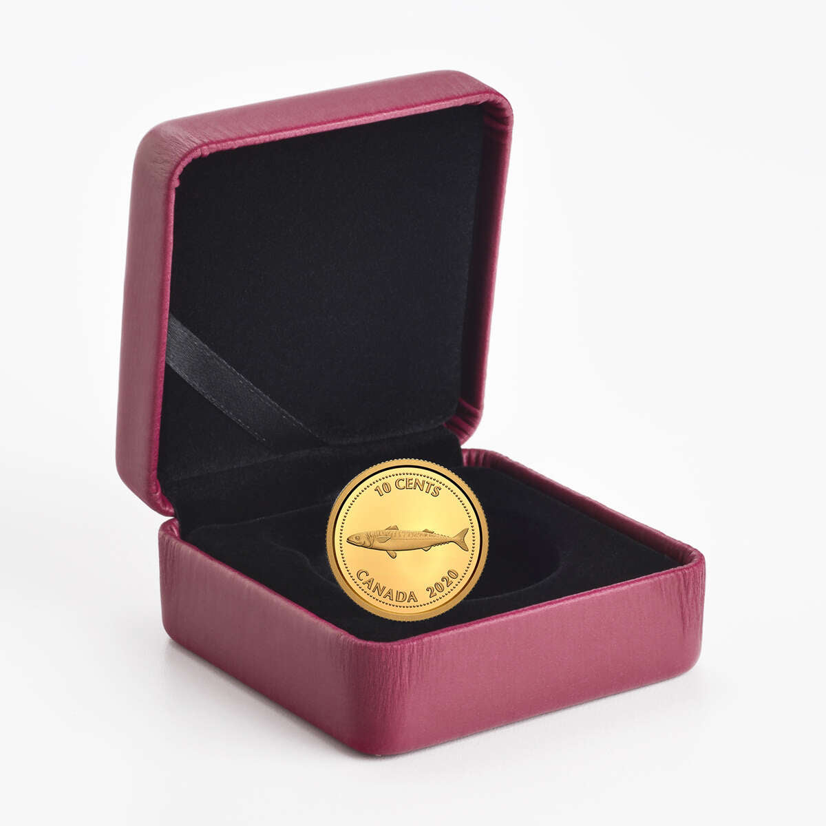 2020 Tribute to Alex Colville: Mackerel - 1/10th oz. Pure Gold Coin