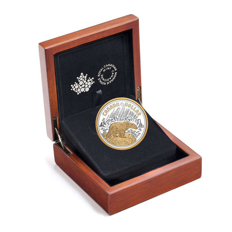 2020 $1 Renewed Silver Dollar: 140th Anniversary of the Arctic Territories - Pure Silver Coin Default Title