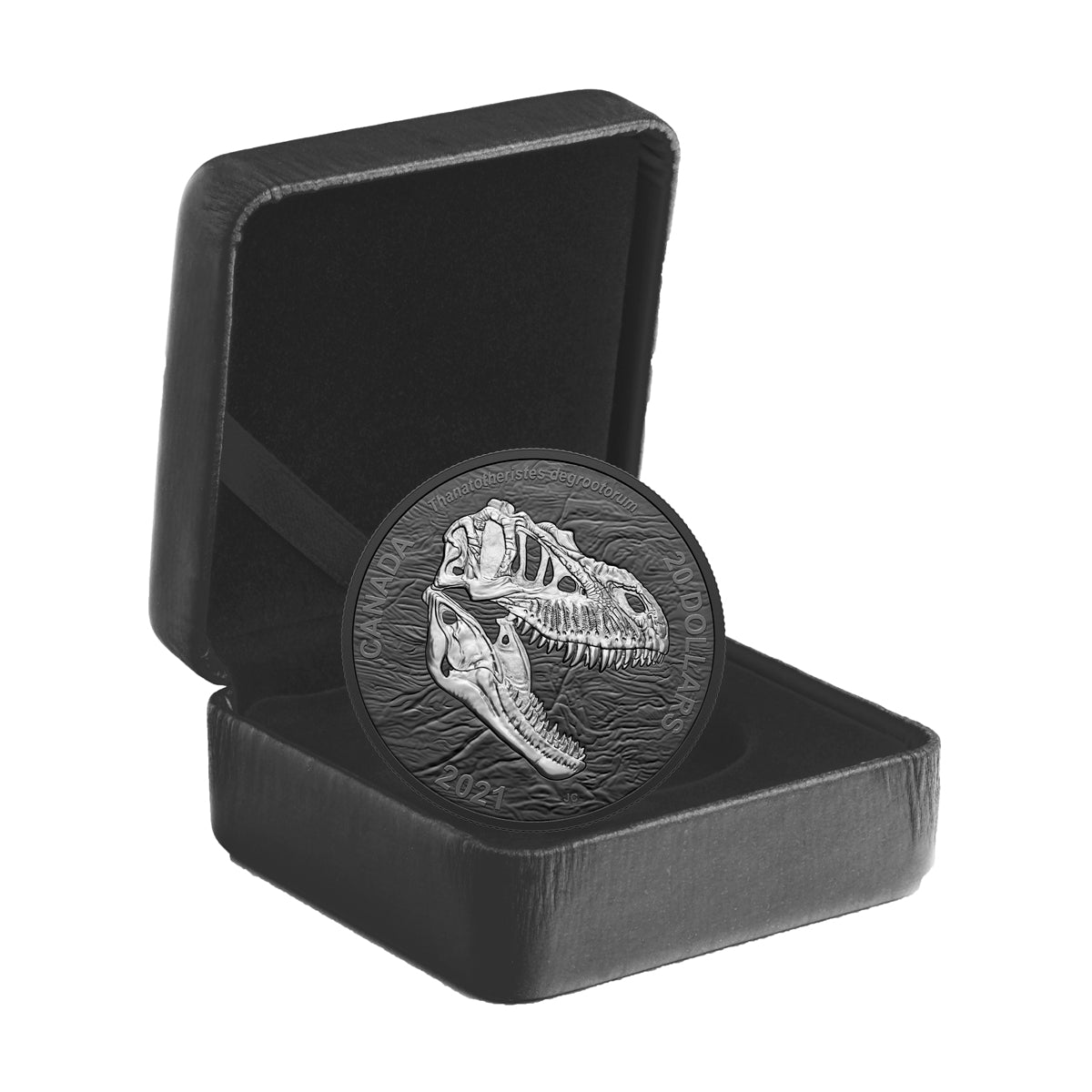 2021 $20 Discovering Dinosaurs: Reaper of Death - Pure Silver Coin