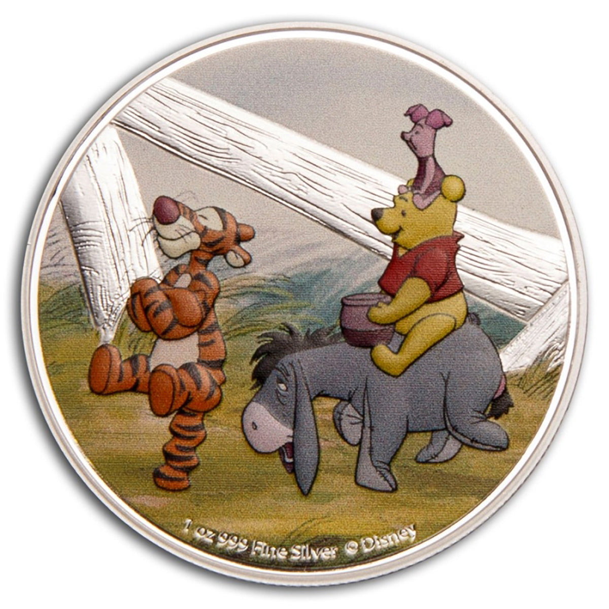 2021 $2 Winnie the Pooh: Pooh and Friends - Pure Silver Coin