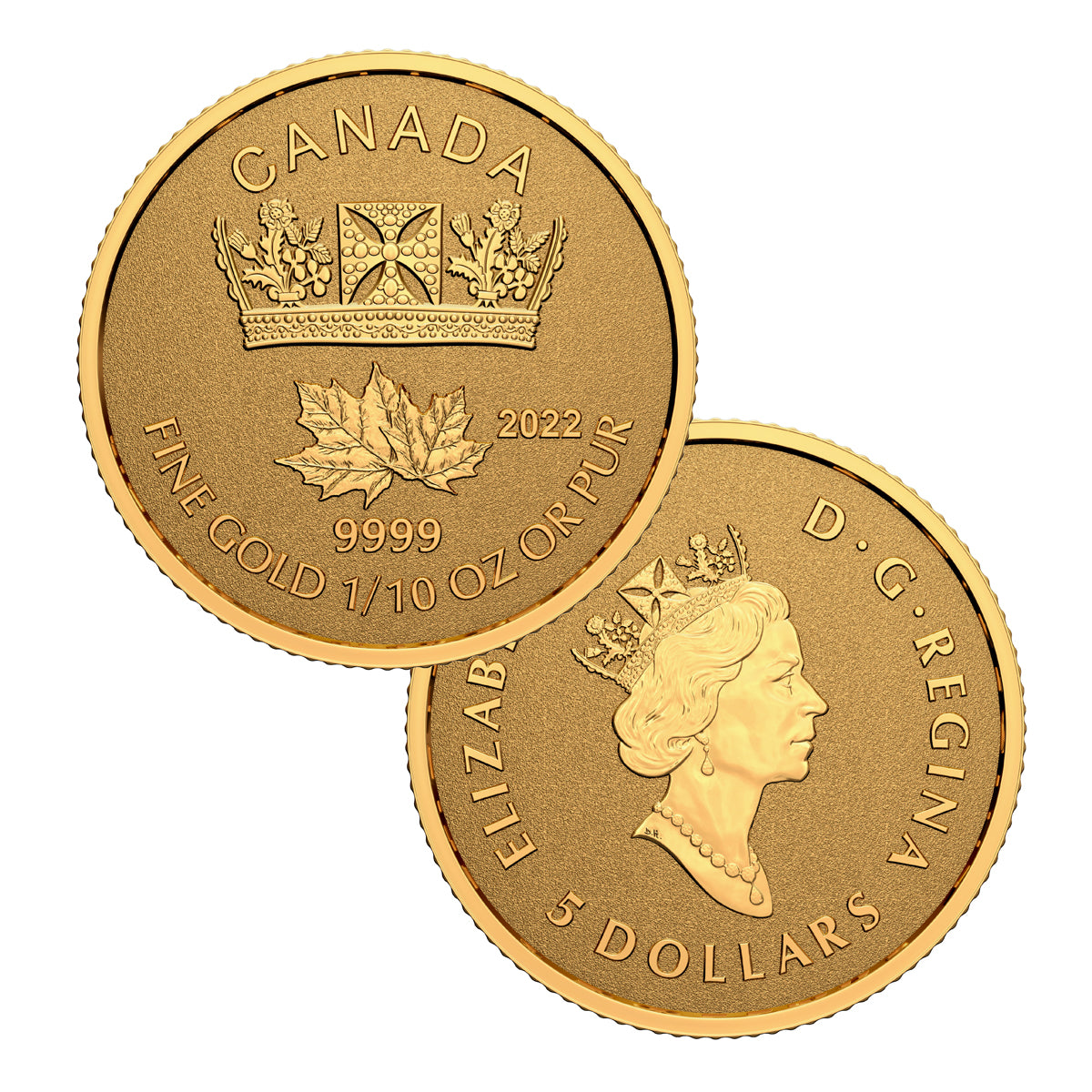 2022 A Shining Crown Pure Gold Fractional Set