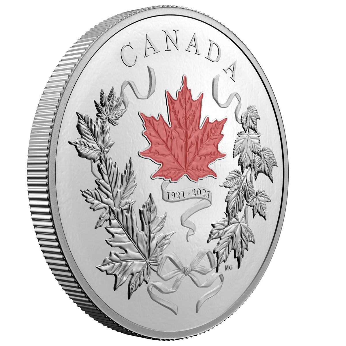 2021 $100 Our National Colours - Pure Silver Coin