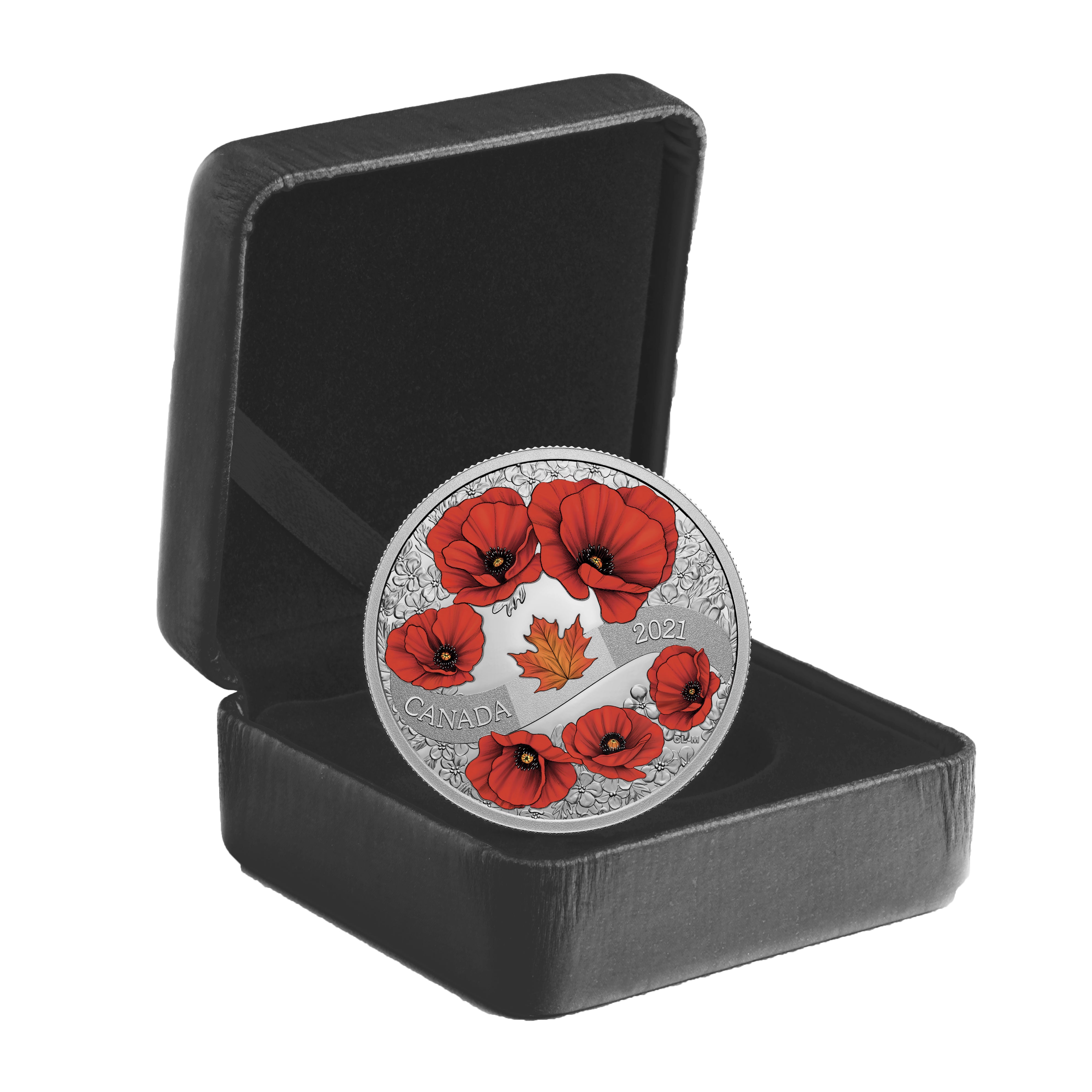 2021 $20 A Wreath of Remembrance: Lest We Forget - Pure Silver Coin