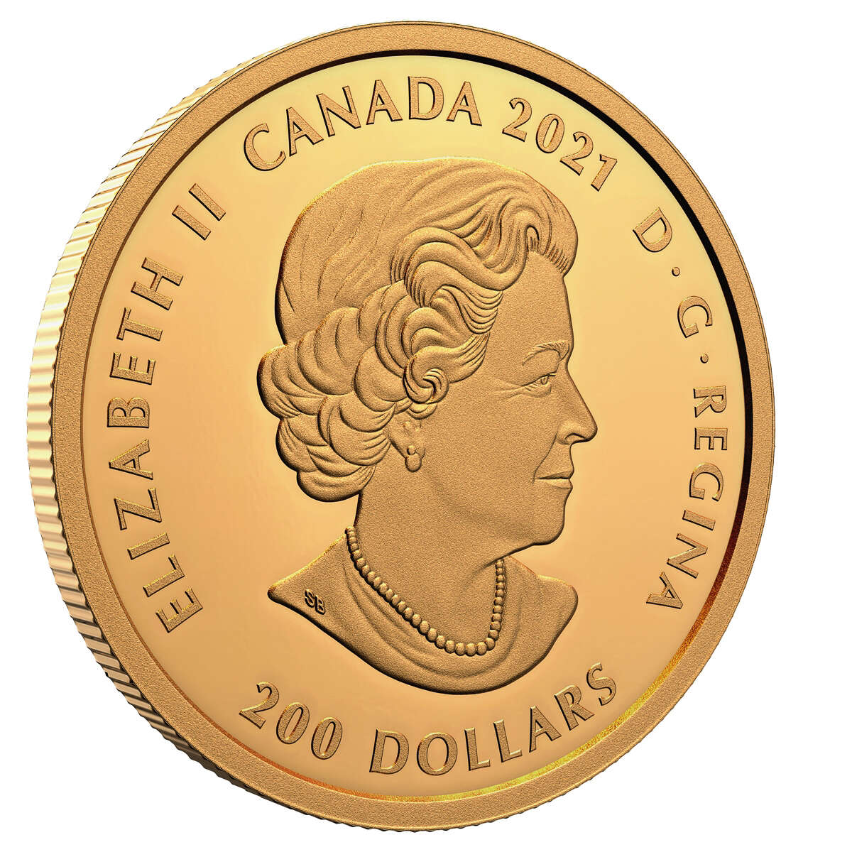 2021 $200 125th Anniversary of the Klondike Gold Rush - Pure Gold Coin