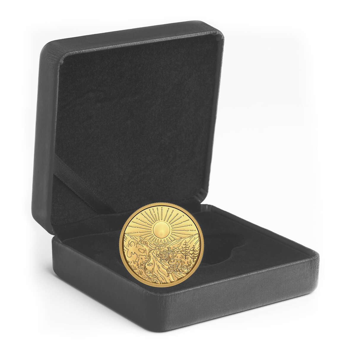 2021 $200 125th Anniversary of the Klondike Gold Rush - Pure Gold Coin