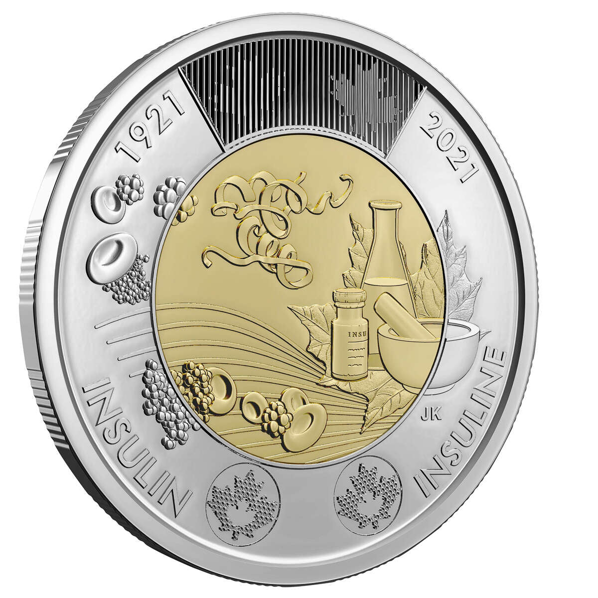 2021 $2 100th Anniversary of the Discovery of Insulin Special Wrap Rol