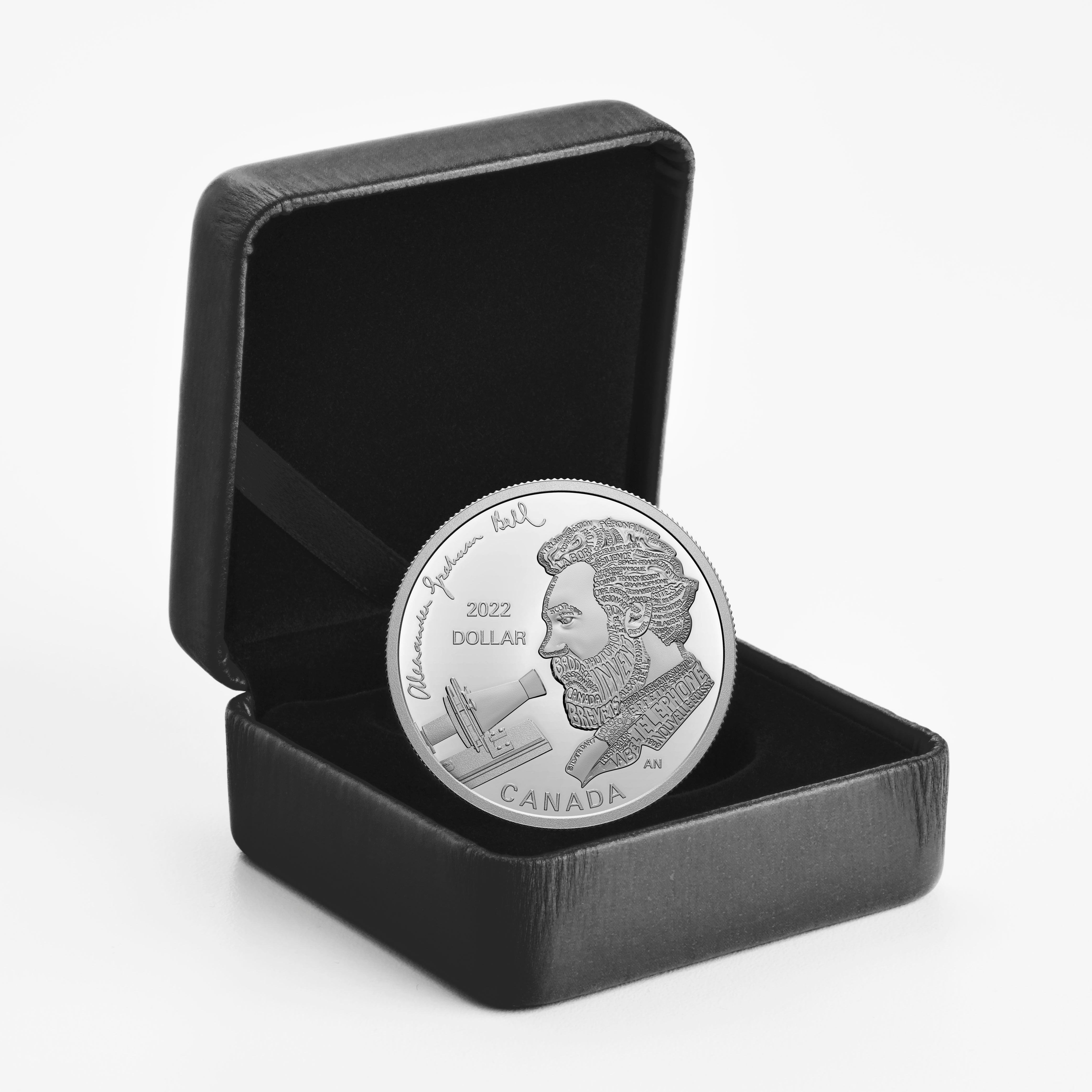 2022 $1 Alexander Graham Bell: Great Inventor - Pure Silver Dollar