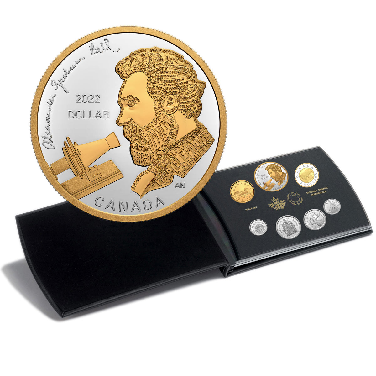 2022 Alexander Graham Bell: Great Inventor - Pure Silver Proof Set