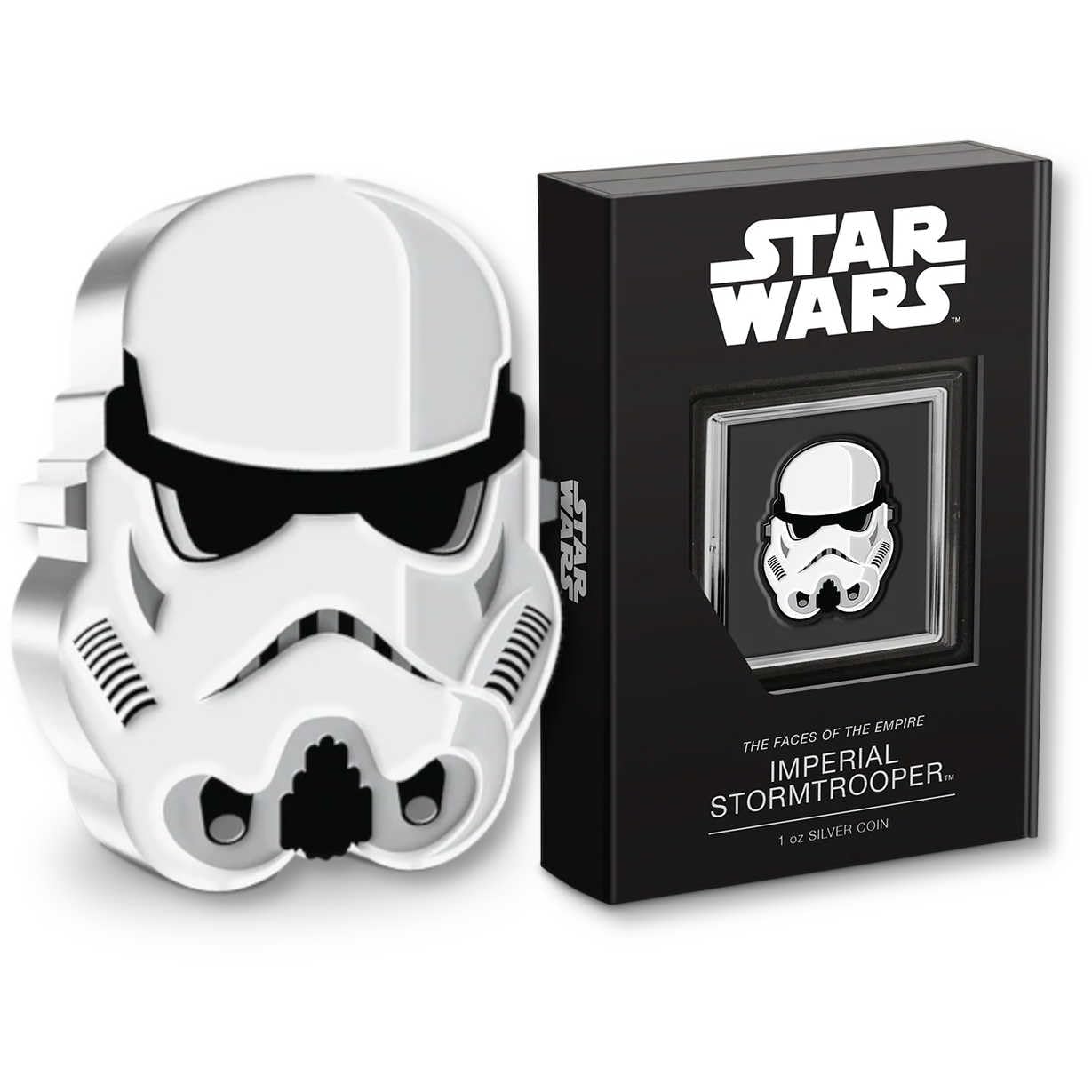 2021 $2 Star Wars: Imperial Stormtrooper - Pure Silver Coin