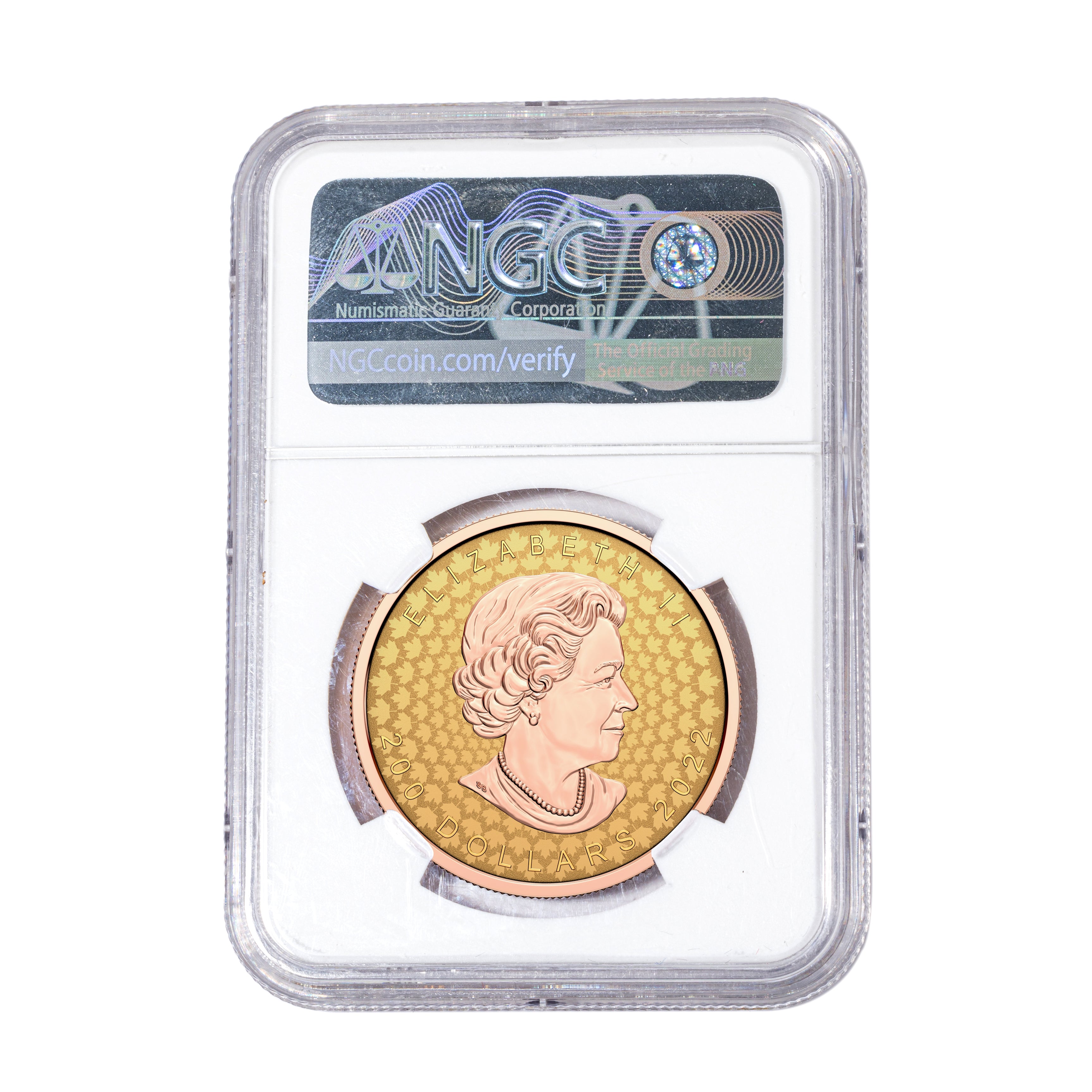 2022 $200 Super Incuse 2 oz GML - Pure Gold Coin