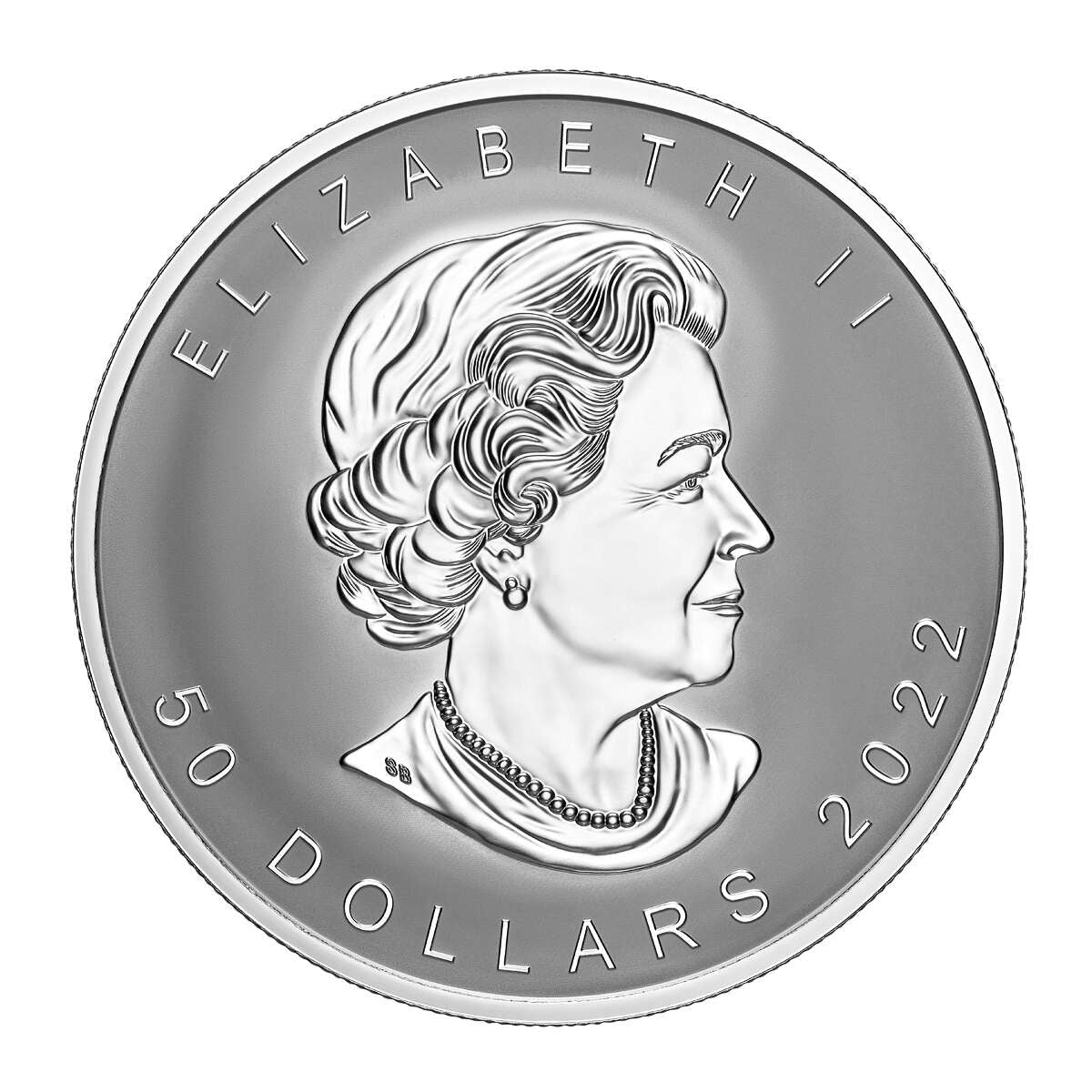 2022 $50 Ultra-High Relief 5 oz SML - Pure Silver Coin