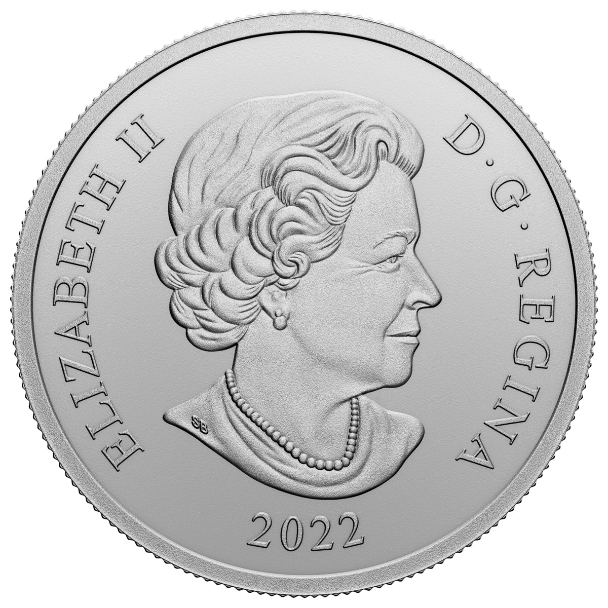 2022 $20 Her Majesty Queen Elizabeth II's Diamond Diadem - Pure Silver Coin