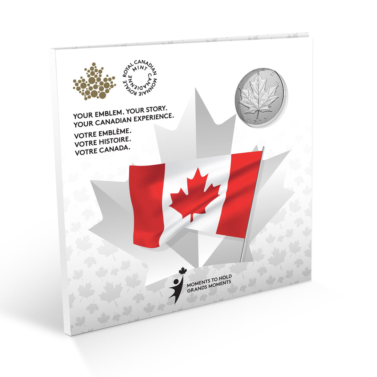 2022 $5 Moments to Hold: Your Canadian Story - Pure Silver Coin