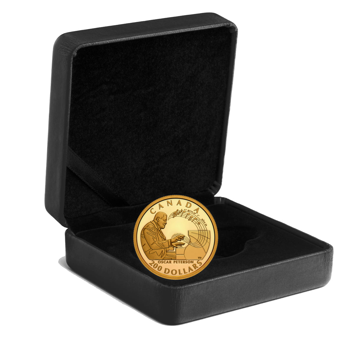 2022 $200 Celebrating Oscar Peterson - Pure Gold Coin 2022 $200 Celebrating Oscar Peterson - Pure Gold Coin