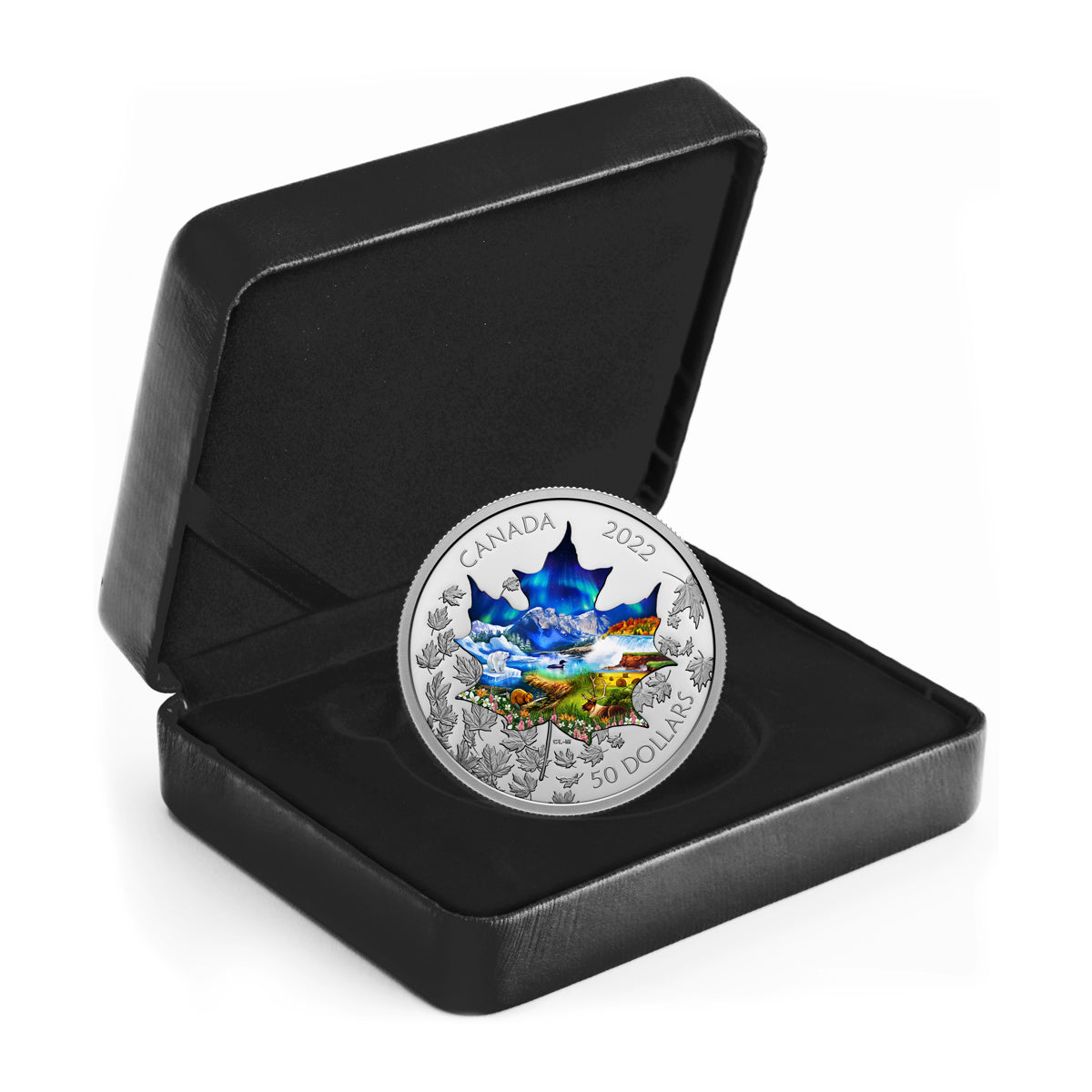 2022 $50 Canadian Collage - Pure Silver Coin