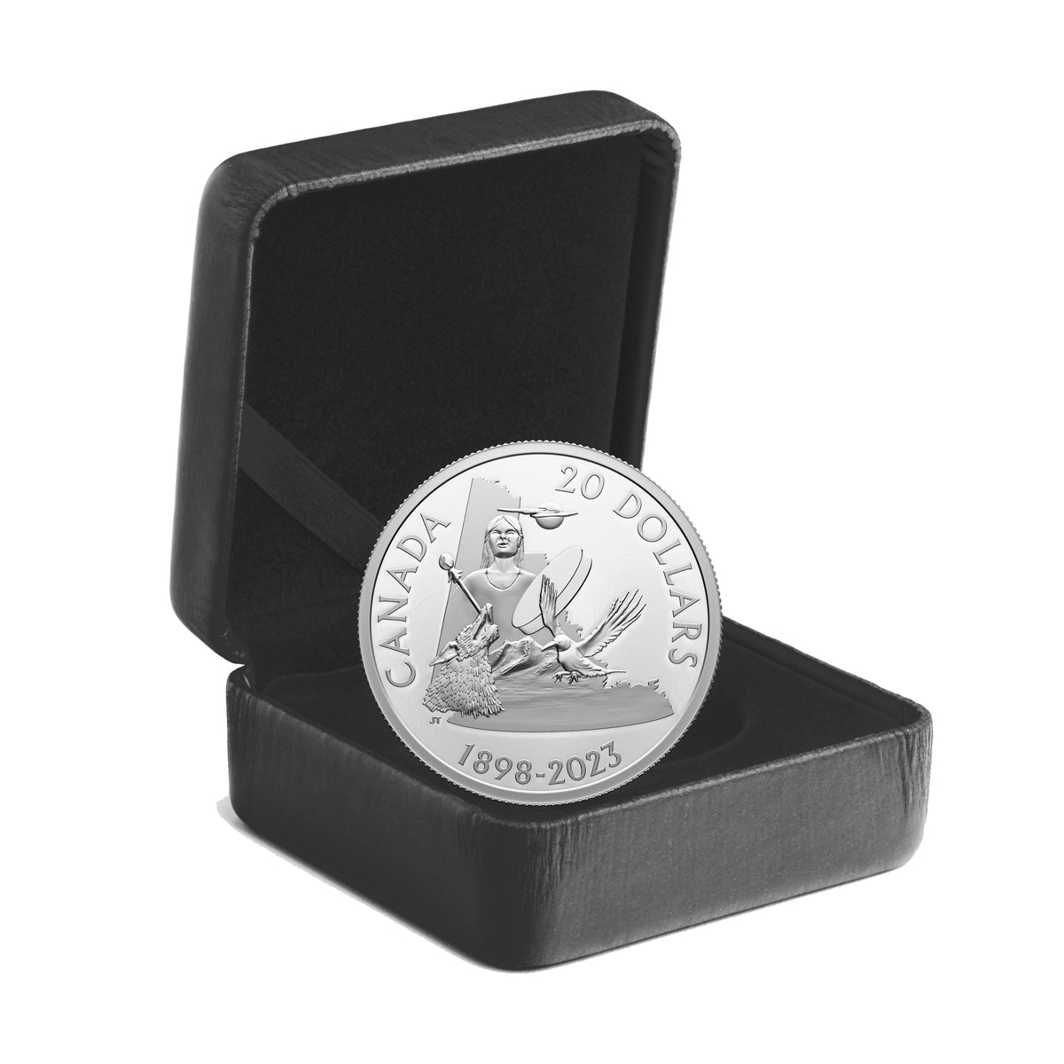 2023 $20 125th Anniversary of Yukon - Pure Silver Coin