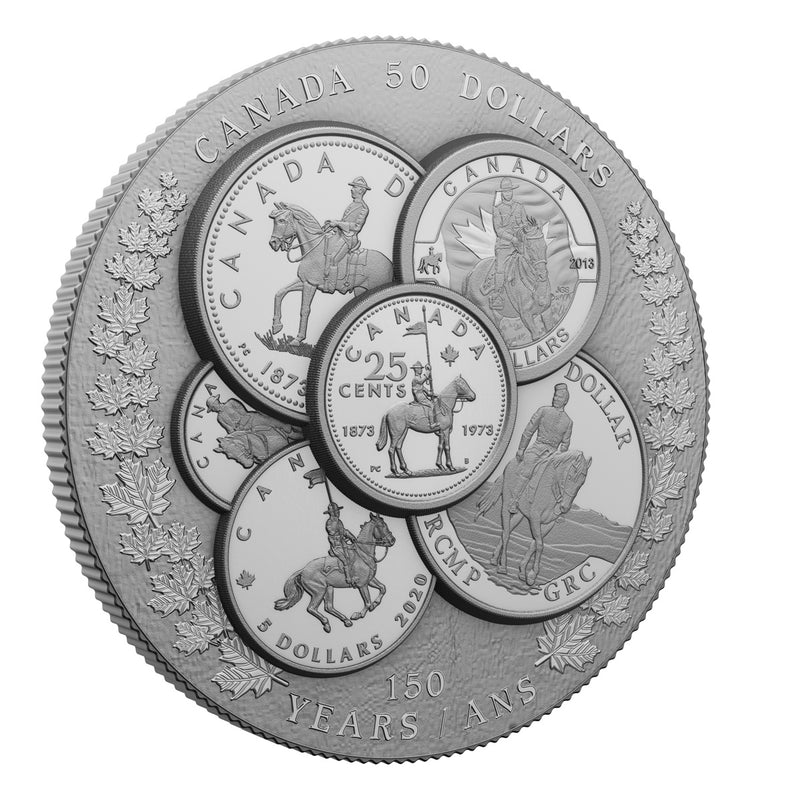 2023 $50 Curated Coin Collection: RCMP - Pure Silver Coin