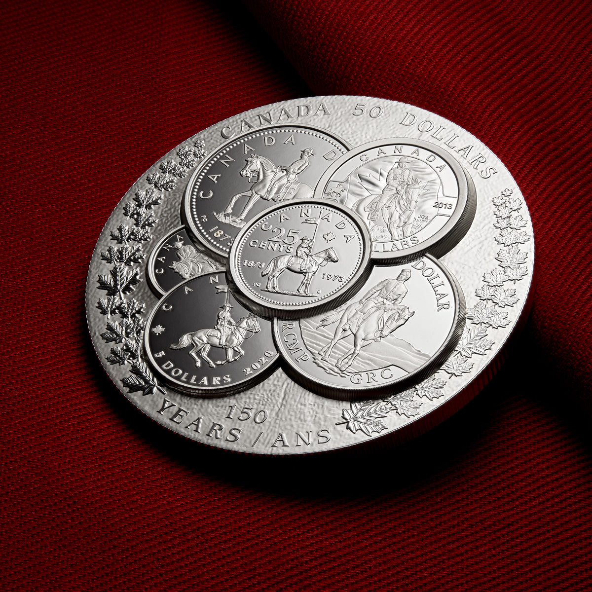 2023 $50 Curated Coin Collection: RCMP - Pure Silver Coin