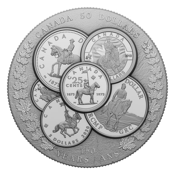 2023 $50 Curated Coin Collection: RCMP - Pure Silver Coin