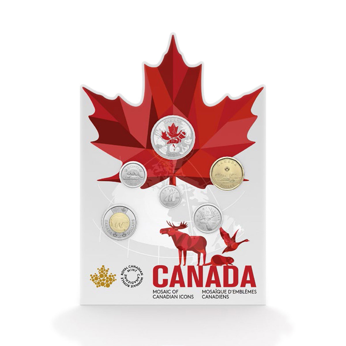 2023 Mosaic of Canadian Icons - 6-Coin Set