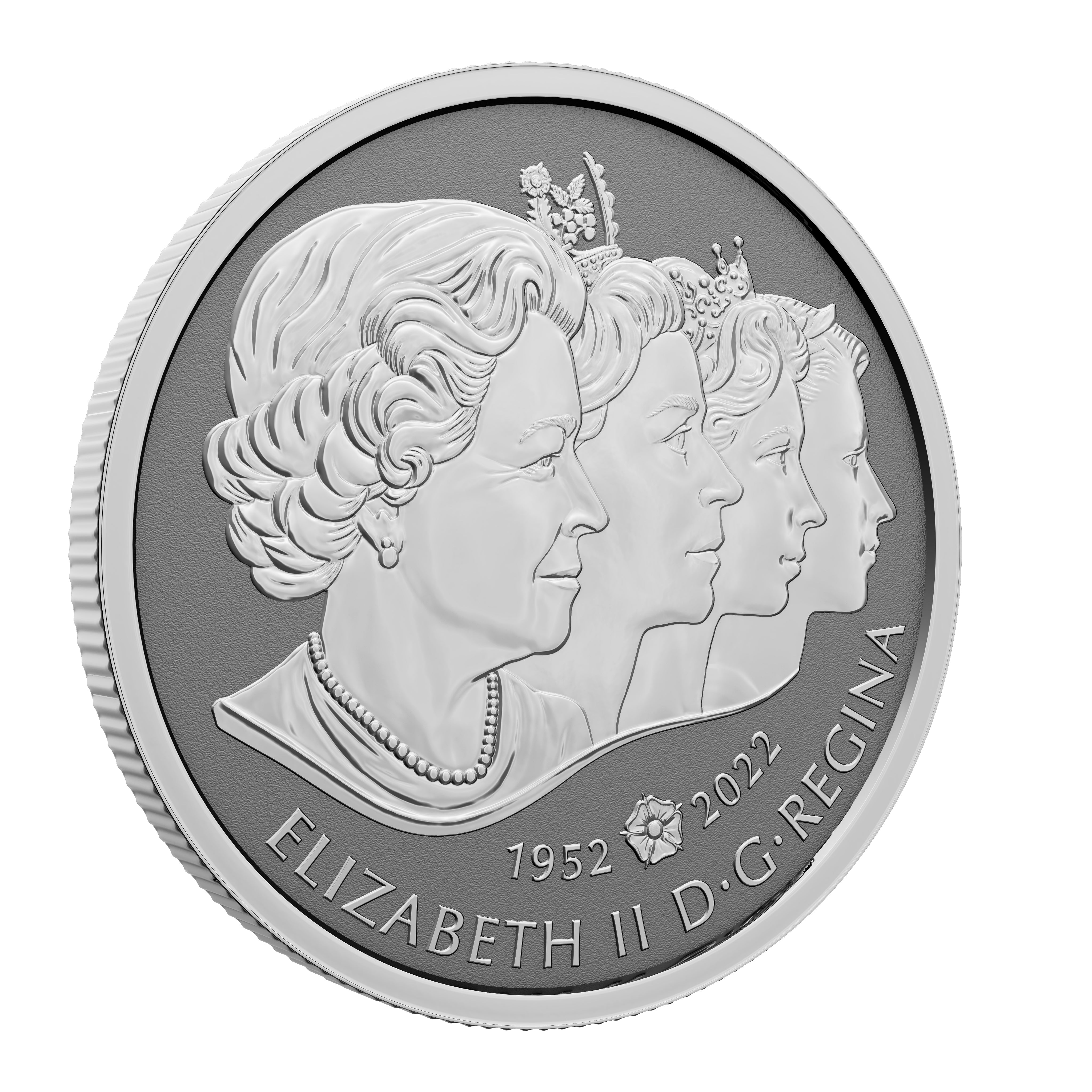 2022 $300 Queen Elizabeth II's Royal Cypher - Pure Platinum Coin