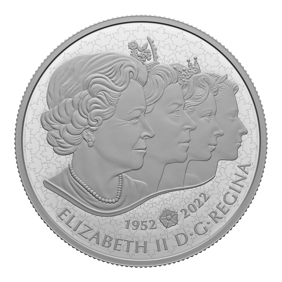 2022 $50 Queen Elizabeth II's Reign - Fine Silver Coin