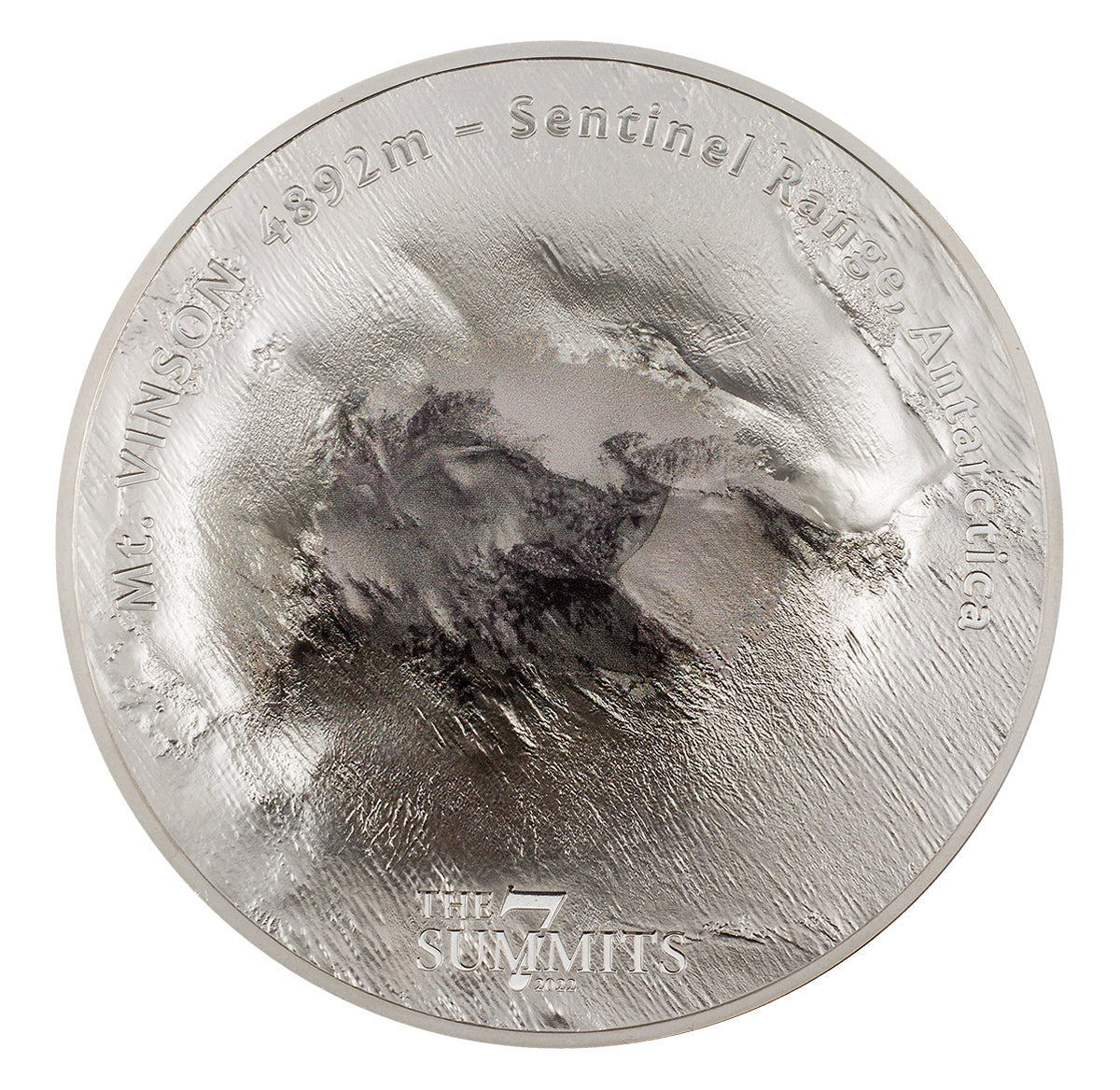 2022 $25 7 Summits: Mount Vinson - Pure Silver Coin