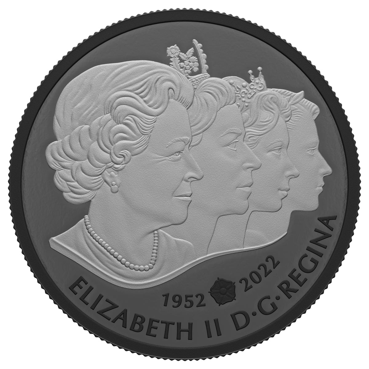 2022 $20 Queen Elizabeth II's Royal Cypher - Pure Silver Coin