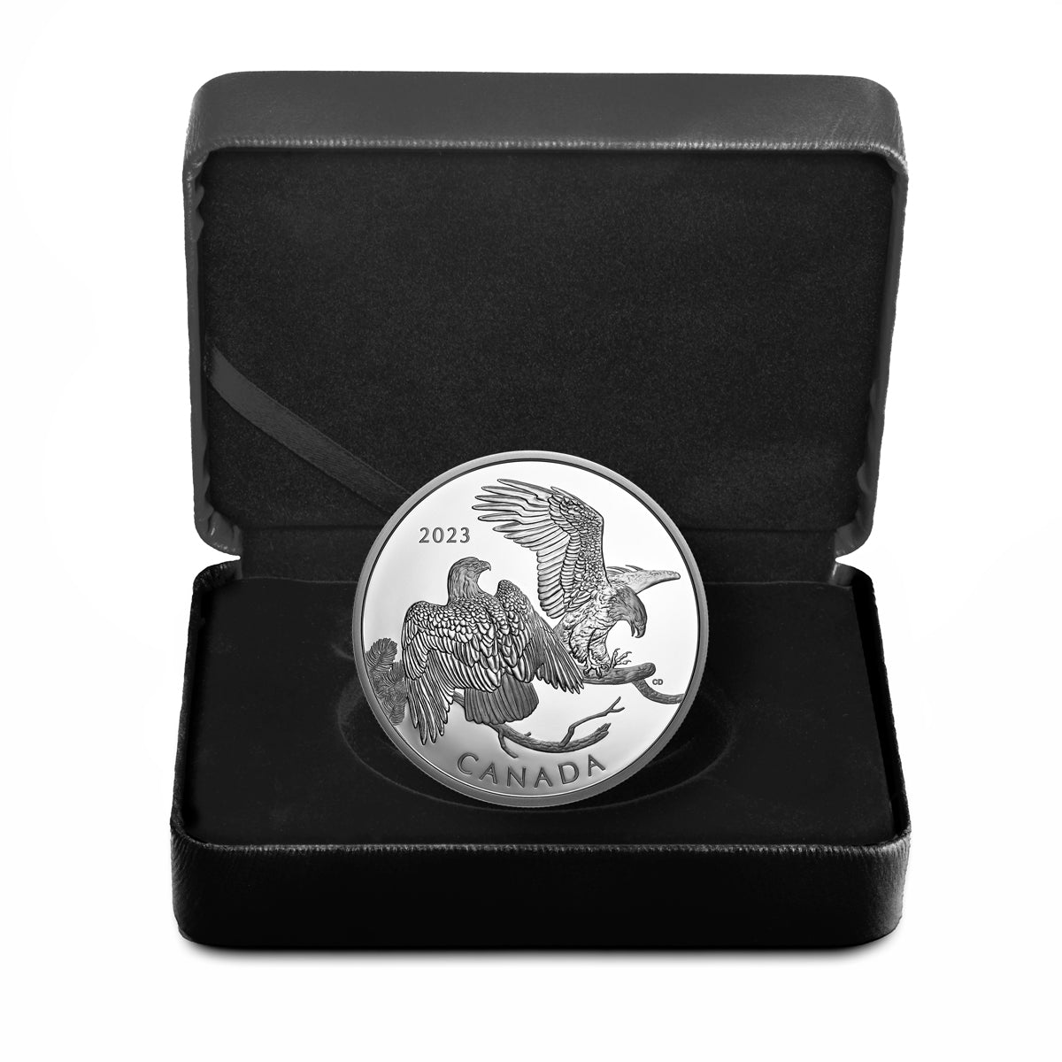 2023 $30 The Striking Bald Eagle - Pure Silver Coin