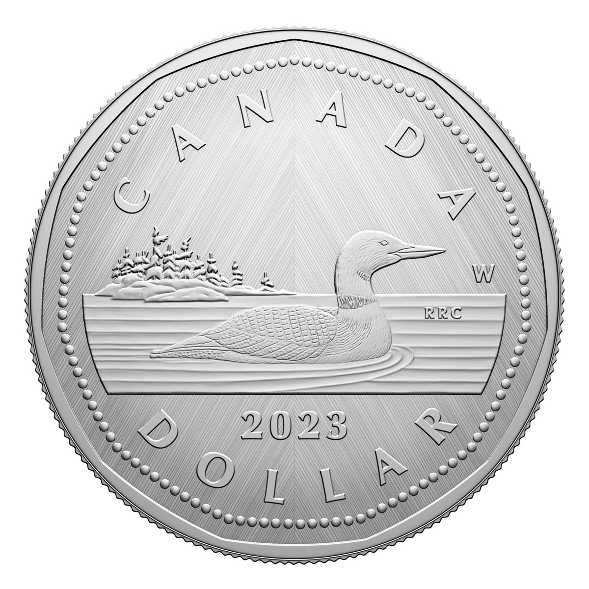 2023 $1 Tribute: W Mint Mark - Loon - Fine Silver Coin