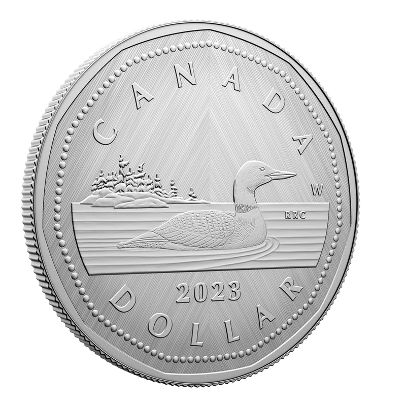 2023 $1 Tribute: W Mint Mark - Loon - Fine Silver Coin