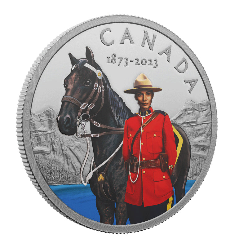 2023 $20 150th Anniversary of the RCMP - Pure Silver Coin