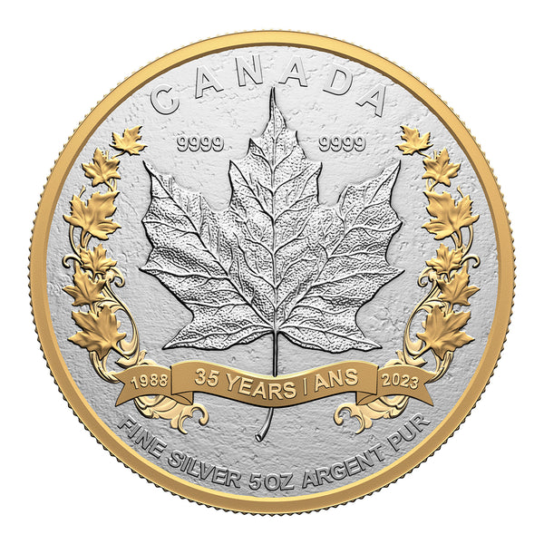 2023 $50 35th Anniversary of the SML - Fine Silver Coin