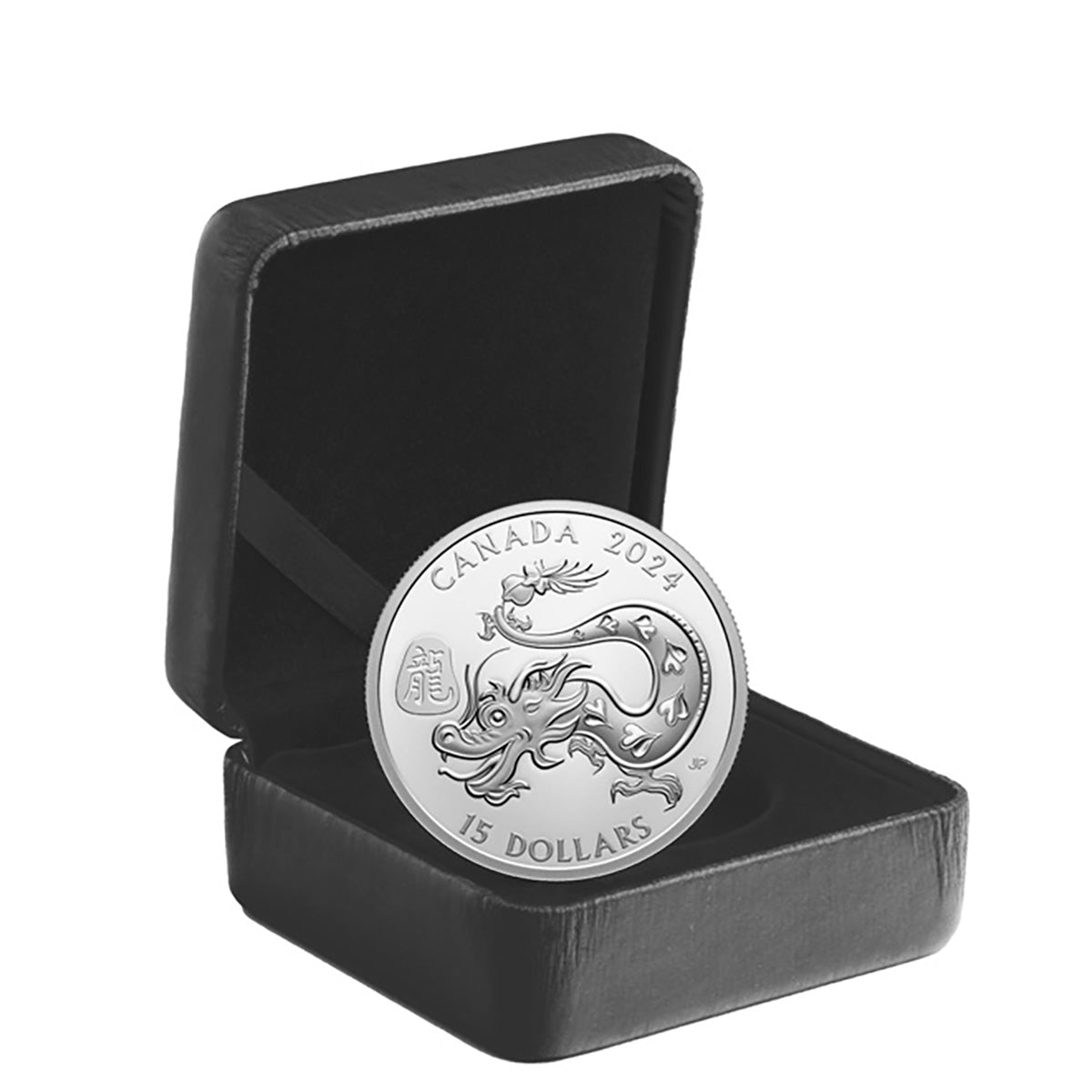 2024 $15 Lunar Year Of The Dragon - Fine Silver Coin