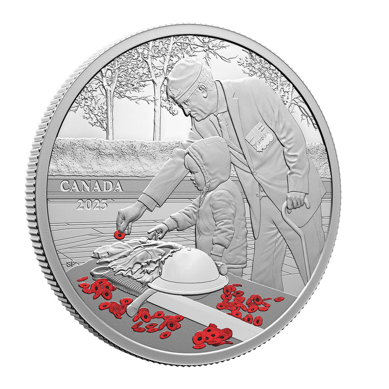 2023 $20 Remembrance Day - Fine Silver Coin