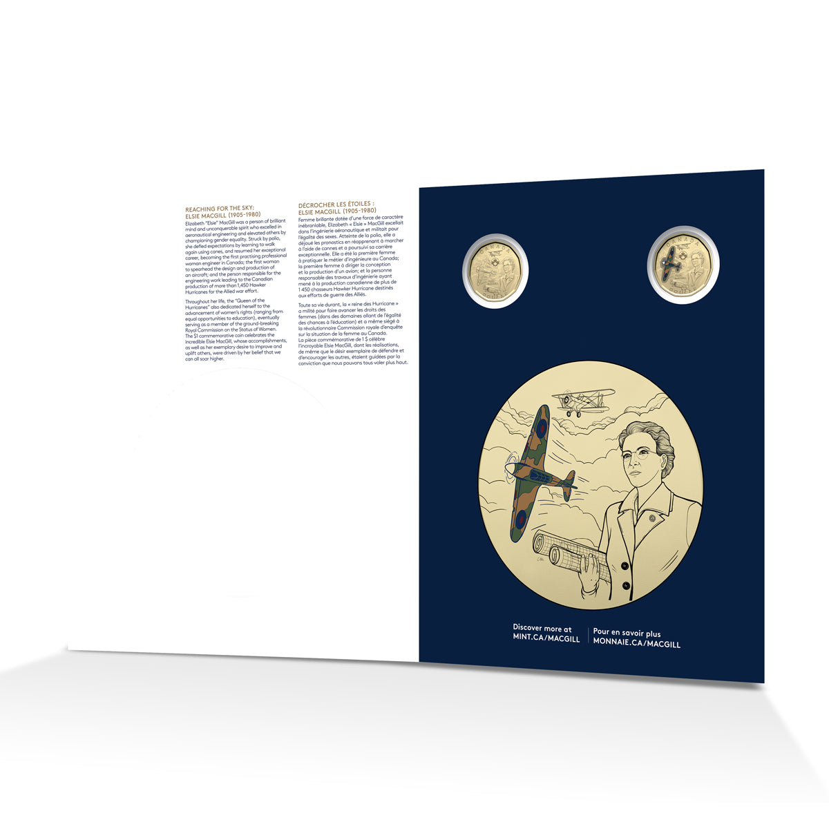 2023 Honouring Elsie MacGill Commemorative Collector Keepsake Card