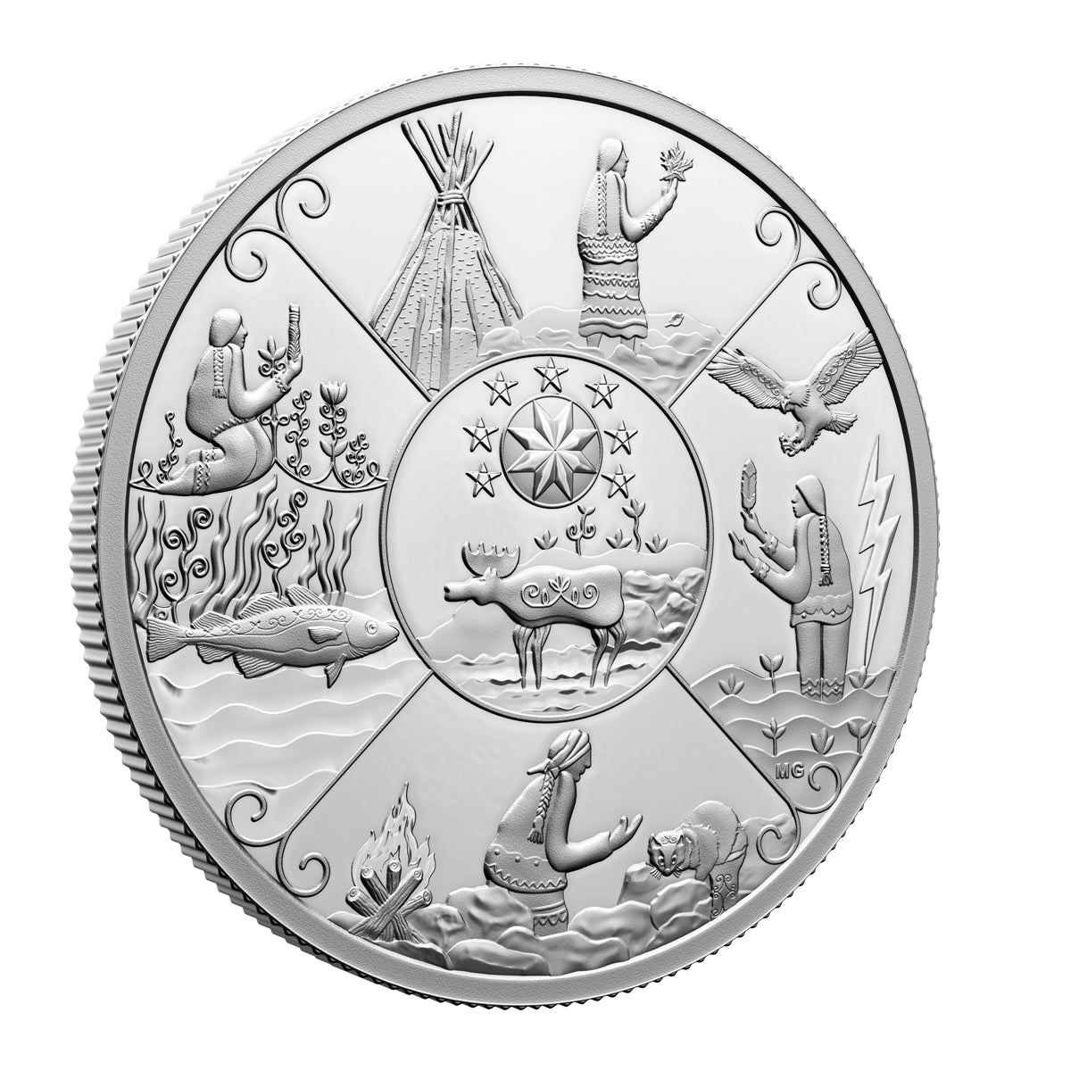 2023 $20 Generations: Mi'kmaq Creation Story - Pure Silver Coin