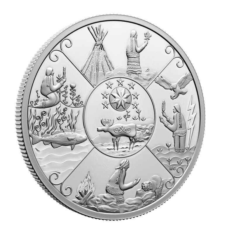 2023 $20 Generations: Mi'kmaq Creation Story - Pure Silver Coin