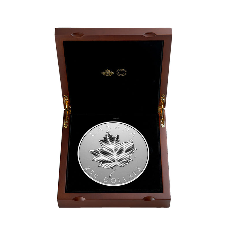 2024 $250 Pulsating Maple Leaf - Fine Silver Coin
