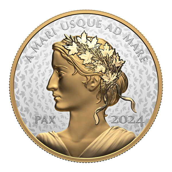 2024 $50 Peace Dollar - Fine Silver Coin