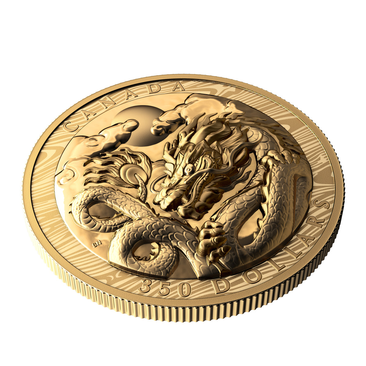 2024 $350 Year of the Dragon - Pure Gold Coin