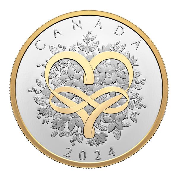 2024 $20 Celebrate Love - Pure Silver Coin