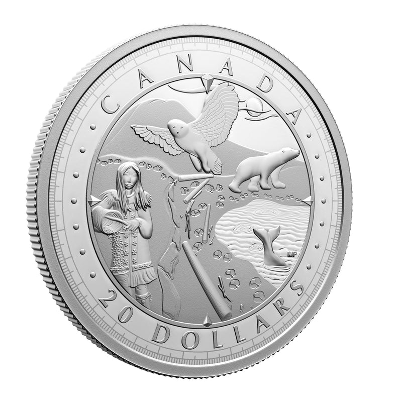 2024 $20 This is Canada: Wondrous Waters - Arctic Coast - Fine Silver Coin