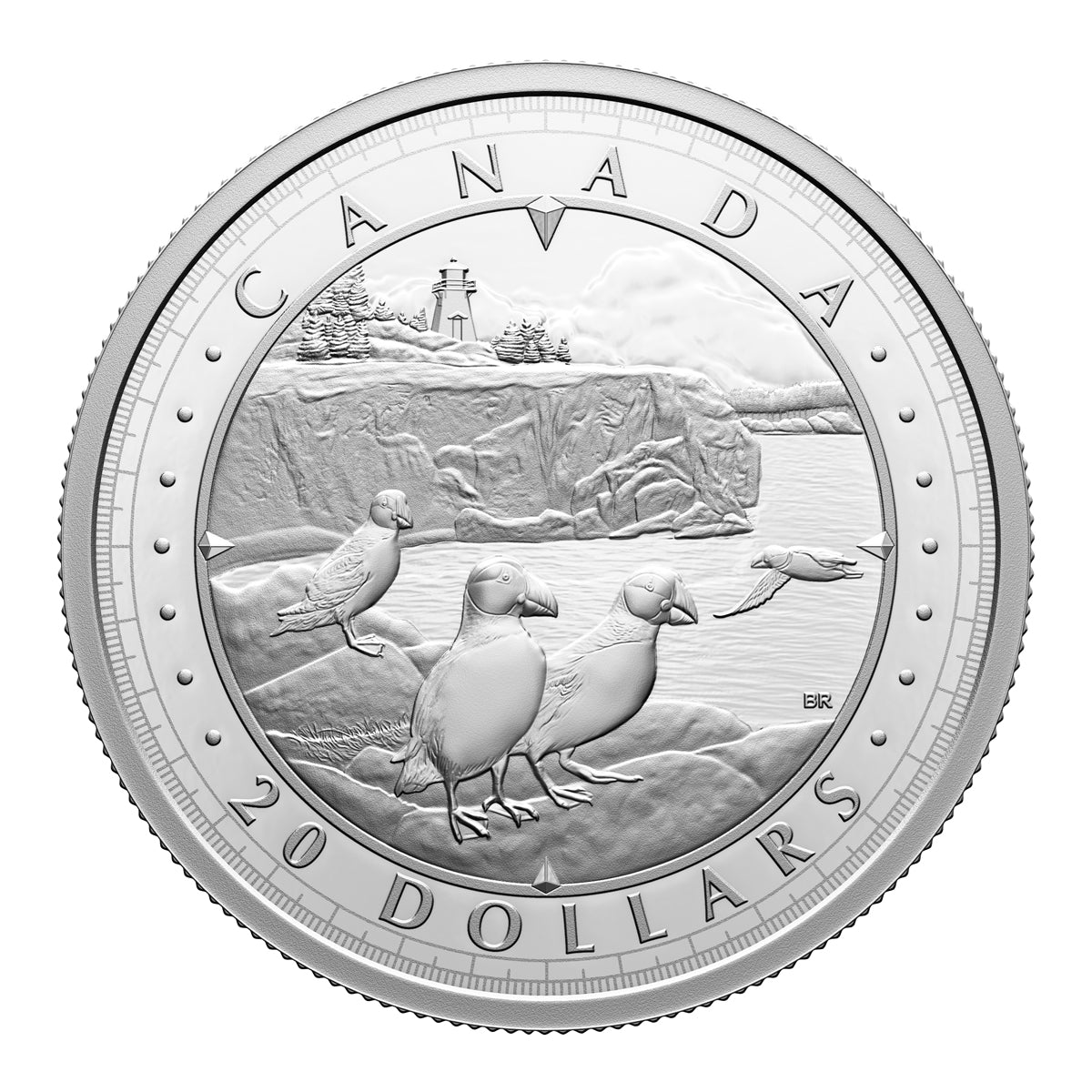 2024 $20 This is Canada: Wondrous Waters - Atlantic Coast - Fine Silver Coin