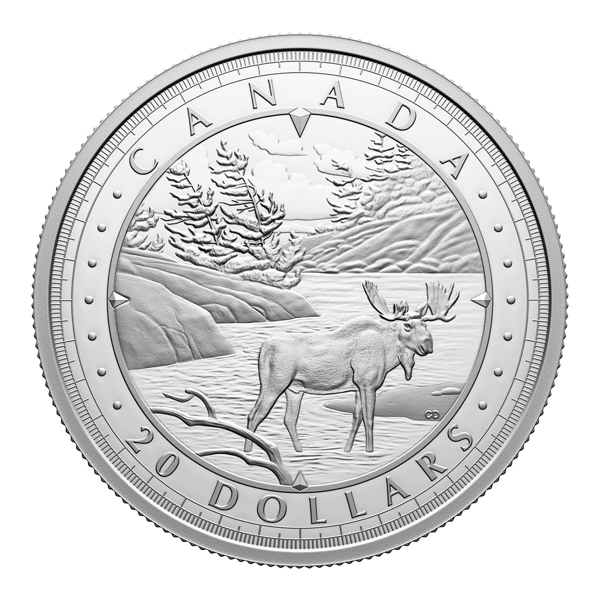 2024 $20 This is Canada: Wondrous Waters - Great Lakes - Fine Silver Coin