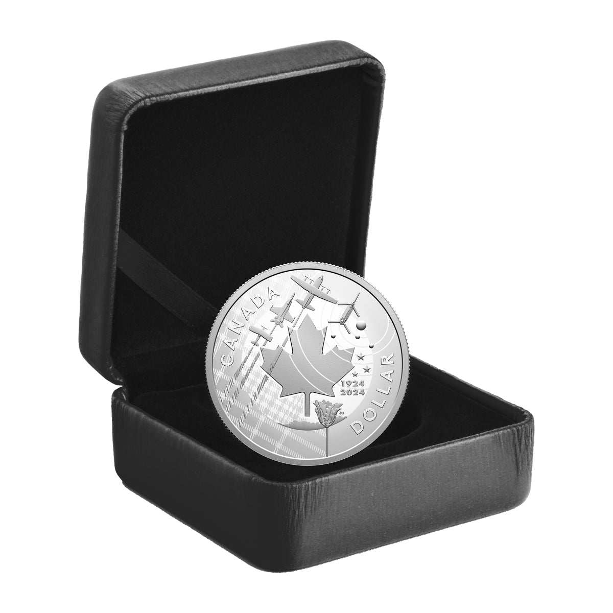 2024 $1 100th Anniversary of the Royal Canadian Air Force - Pure Silve