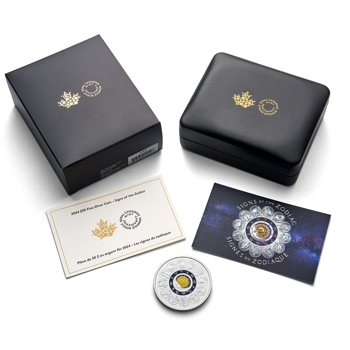 2024 $30 Signs of the Zodiac - Pure Silver Coin