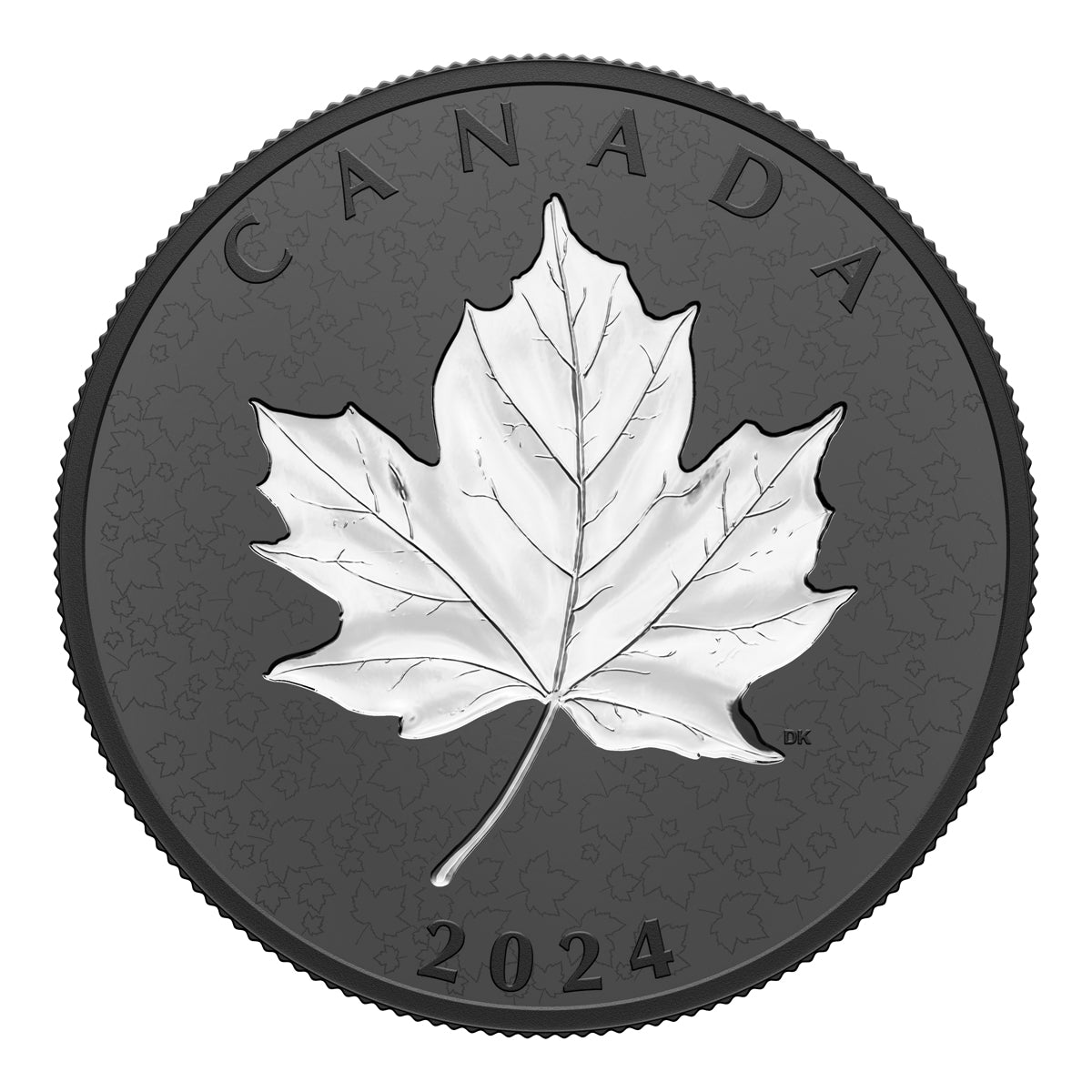 2024 $50 Maple Leaves in Motion - Fine Silver Coin