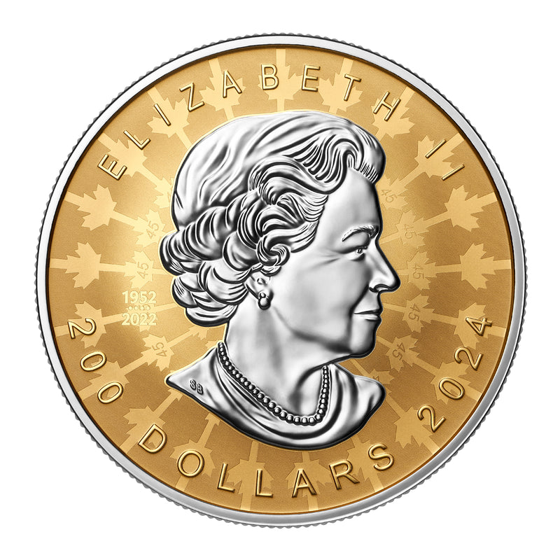 2024 $200 Super Incuse 2-Oz GML - Pure Gold Coin