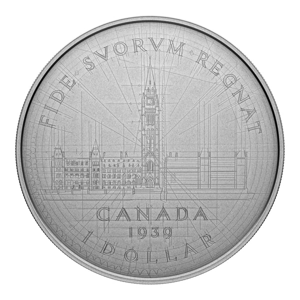 2024 $1 Emanuel Hahn's Original Sketch: Parliament - Pure Silver Coin
